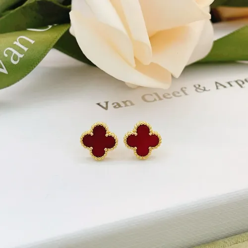 Wholesale Van Cleef &amp; Arpels Earrings For Women #1413525 $25.00 USD, Wholesale Quality Replica Van Cleef &amp; Arpels Earrings