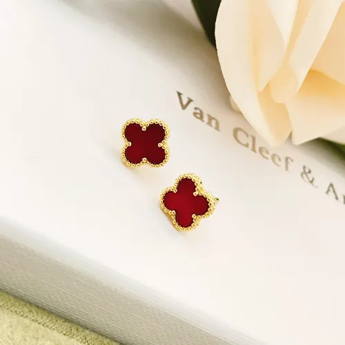 Replica Van Cleef & Arpels Earrings For Women #1413525 $25.00 USD for Wholesale