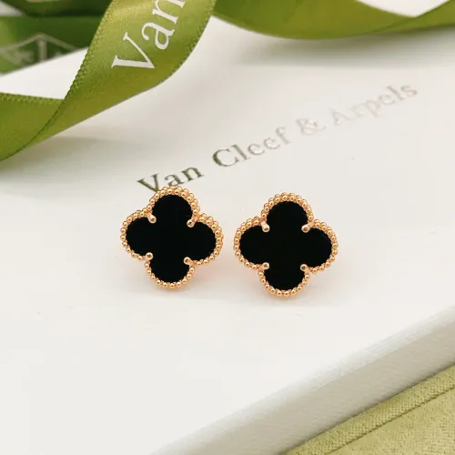 Wholesale Van Cleef &amp; Arpels Earrings For Women #1413533 $25.00 USD, Wholesale Quality Replica Van Cleef &amp; Arpels Earrings