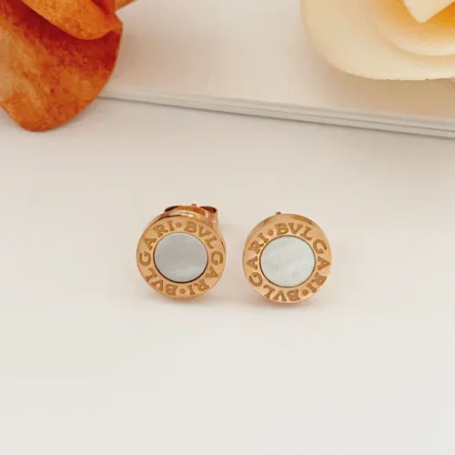 Wholesale Bvlgari Earrings For Women #1413552 $25.00 USD, Wholesale Quality Replica Bvlgari Earrings
