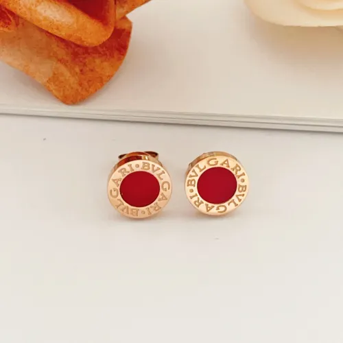 Wholesale Bvlgari Earrings For Women #1413553 $25.00 USD, Wholesale Quality Replica Bvlgari Earrings