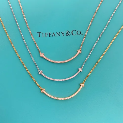 Replica Tiffany Necklaces #1413558 $25.00 USD for Wholesale