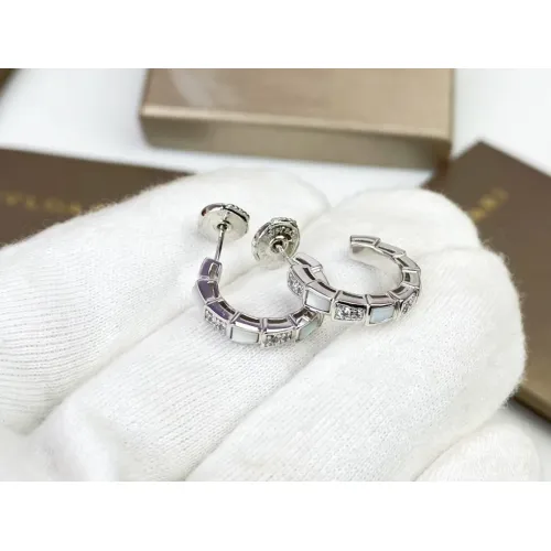 Wholesale Bvlgari Earrings For Women #1413574 $40.00 USD, Wholesale Quality Replica Bvlgari Earrings