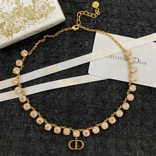 Wholesale Christian Dior Necklaces For Women #1413609 $45.00 USD, Wholesale Quality Replica Christian Dior Necklaces