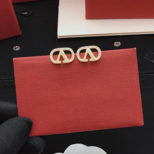 Replica Valentino Earrings For Women #1413716 $25.00 USD for Wholesale