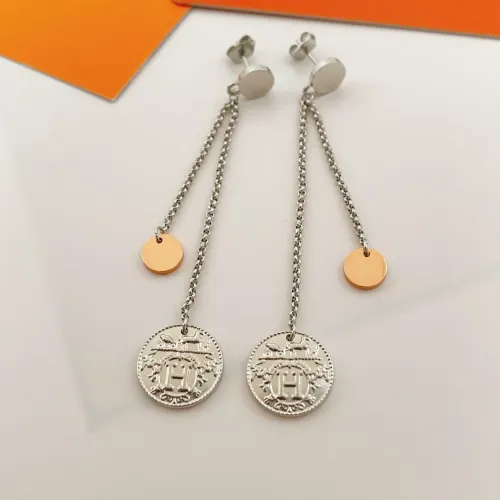 Wholesale Hermes Earrings For Women #1413759 $34.00 USD, Wholesale Quality Replica Hermes Earrings