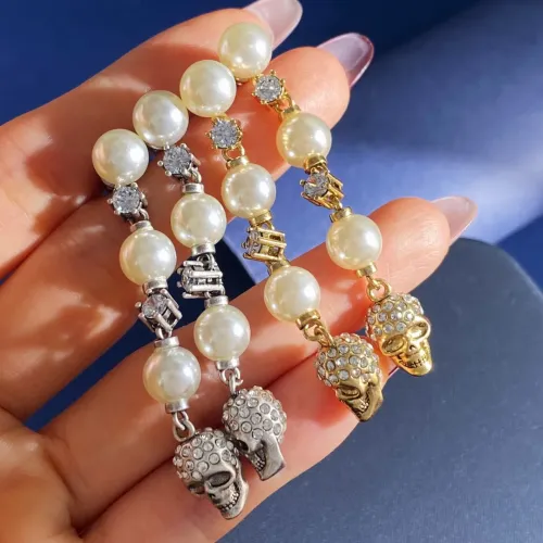 Replica Alexander McQueen Earrings For Women #1413765 $29.00 USD for Wholesale