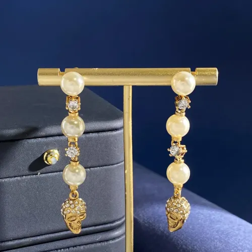 Wholesale Alexander McQueen Earrings For Women #1413766 $29.00 USD, Wholesale Quality Replica Alexander McQueen Earrings