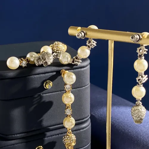 Replica Alexander McQueen Earrings For Women #1413766 $29.00 USD for Wholesale