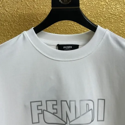 Replica Fendi T-Shirts Short Sleeved For Unisex #1413807 $39.00 USD for Wholesale
