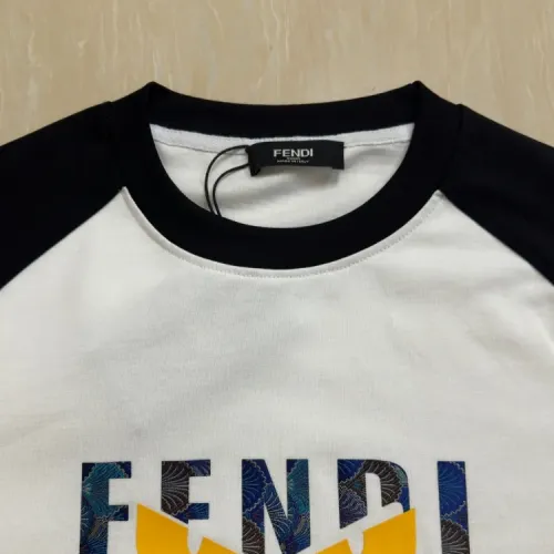Replica Fendi T-Shirts Short Sleeved For Unisex #1413808 $39.00 USD for Wholesale