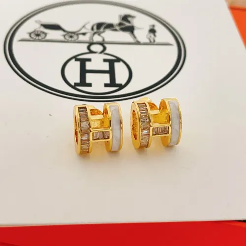 Wholesale Hermes Earrings For Women #1413846 $32.00 USD, Wholesale Quality Replica Hermes Earrings