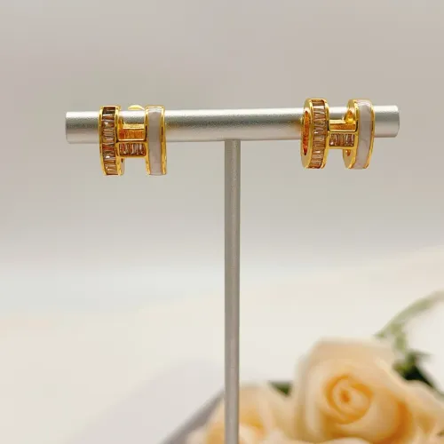 Replica Hermes Earrings For Women #1413846 $32.00 USD for Wholesale