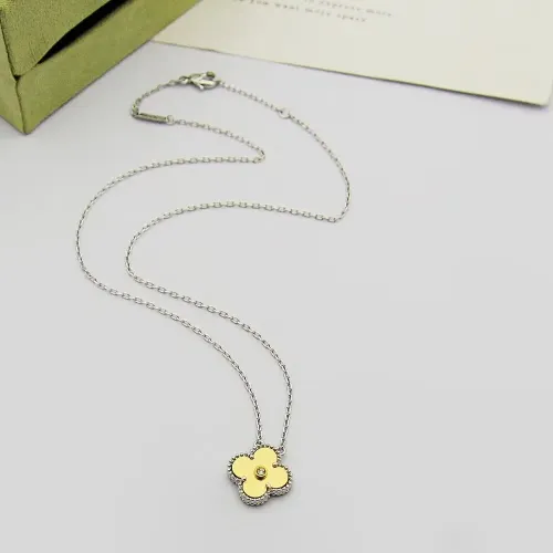 Wholesale Van Cleef &amp; Arpels Necklaces For Women #1413848 $25.00 USD, Wholesale Quality Replica Van Cleef &amp; Arpels Necklaces