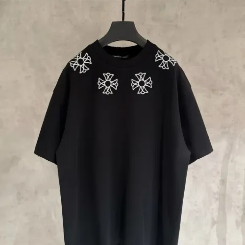 Wholesale Chrome Hearts T-Shirts Short Sleeved For Unisex #1413856 $48.00 USD, Wholesale Quality Replica Chrome Hearts T-Shirts