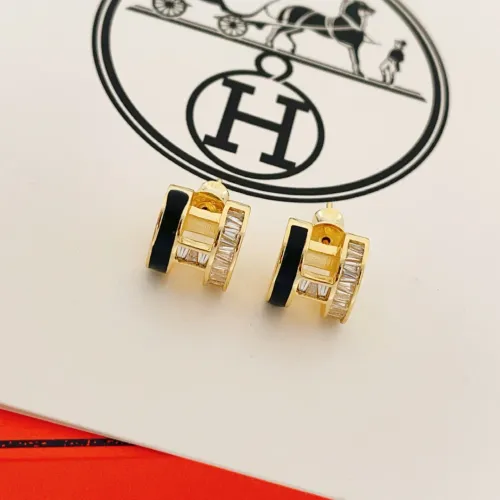 Wholesale Hermes Earrings For Women #1413864 $32.00 USD, Wholesale Quality Replica Hermes Earrings