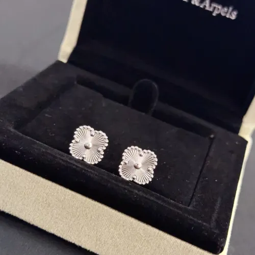 Replica Van Cleef & Arpels Earrings For Women #1413962 $36.00 USD for Wholesale