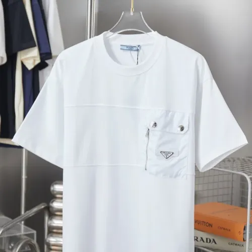 Wholesale Prada T-Shirts Short Sleeved For Unisex #1414008 $38.00 USD, Wholesale Quality Replica Prada T-Shirts