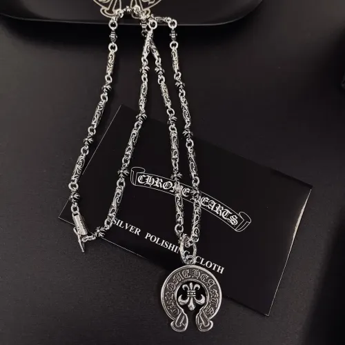 Wholesale Chrome Hearts Necklaces #1414031 $52.00 USD, Wholesale Quality Replica Chrome Hearts Necklaces