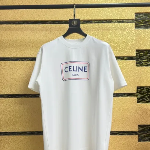 Wholesale Celine T-Shirts Short Sleeved For Unisex #1414046 $40.00 USD, Wholesale Quality Replica Celine T-Shirts