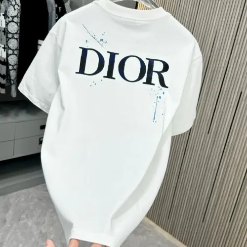 Replica Christian Dior T-Shirts Short Sleeved For Unisex #1414064 $40.00 USD for Wholesale