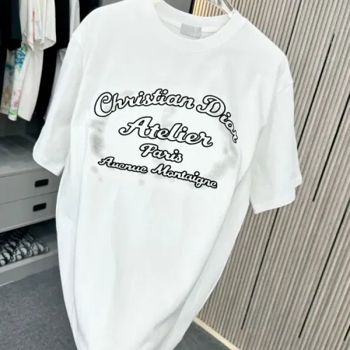 Replica Christian Dior T-Shirts Short Sleeved For Unisex #1414066 $40.00 USD for Wholesale