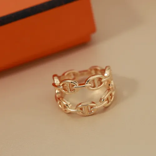 Wholesale Hermes Rings In Rose Gold #1414068 $29.00 USD, Wholesale Quality Replica Hermes Rings