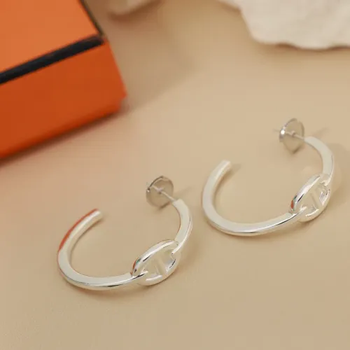 Wholesale Hermes Earrings For Women #1414073 $32.00 USD, Wholesale Quality Replica Hermes Earrings