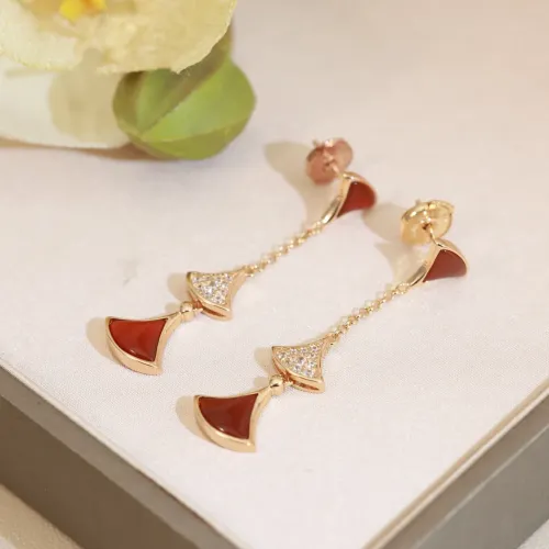 Wholesale Bvlgari Earrings For Women #1414079 $38.00 USD, Wholesale Quality Replica Bvlgari Earrings