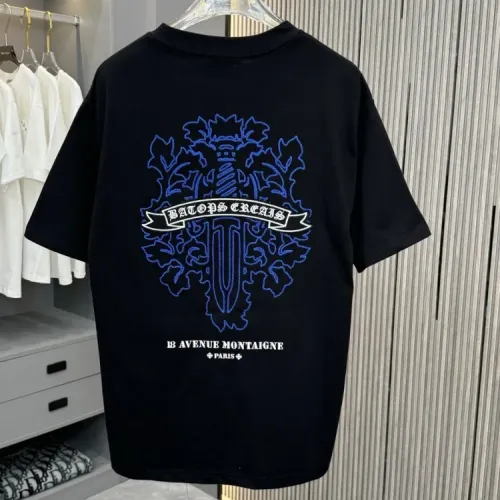 Wholesale Chrome Hearts T-Shirts Short Sleeved For Unisex #1414092 $40.00 USD, Wholesale Quality Replica Chrome Hearts T-Shirts