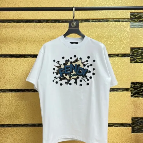 Wholesale Fendi T-Shirts Short Sleeved For Unisex #1414105 $45.00 USD, Wholesale Quality Replica Fendi T-Shirts
