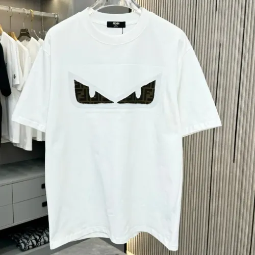 Wholesale Fendi T-Shirts Short Sleeved For Unisex #1414109 $40.00 USD, Wholesale Quality Replica Fendi T-Shirts