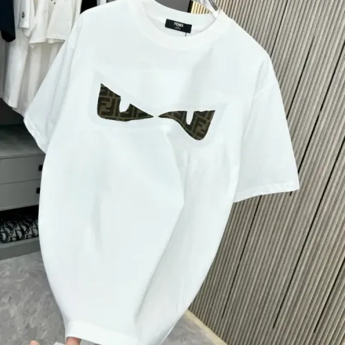Replica Fendi T-Shirts Short Sleeved For Unisex #1414109 $40.00 USD for Wholesale
