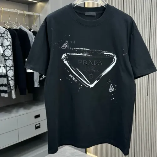 Wholesale Prada T-Shirts Short Sleeved For Unisex #1414165 $40.00 USD, Wholesale Quality Replica Prada T-Shirts