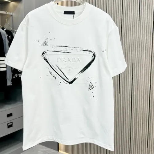 Wholesale Prada T-Shirts Short Sleeved For Unisex #1414166 $40.00 USD, Wholesale Quality Replica Prada T-Shirts