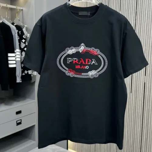Wholesale Prada T-Shirts Short Sleeved For Unisex #1414168 $40.00 USD, Wholesale Quality Replica Prada T-Shirts
