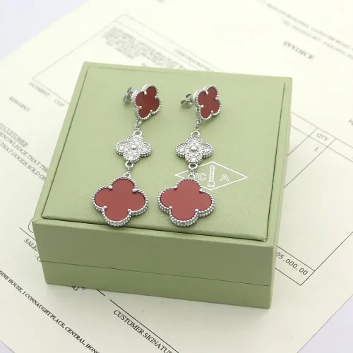 Wholesale Van Cleef &amp; Arpels Earrings For Women #1414243 $38.00 USD, Wholesale Quality Replica Van Cleef &amp; Arpels Earrings