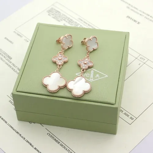 Wholesale Van Cleef &amp; Arpels Earrings For Women #1414248 $38.00 USD, Wholesale Quality Replica Van Cleef &amp; Arpels Earrings