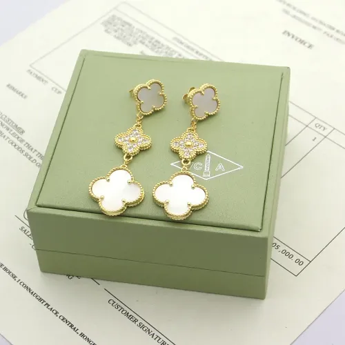 Wholesale Van Cleef &amp; Arpels Earrings For Women #1414249 $38.00 USD, Wholesale Quality Replica Van Cleef &amp; Arpels Earrings