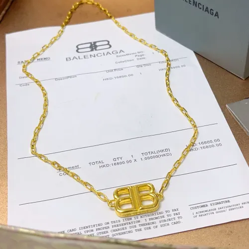 Wholesale Balenciaga Necklaces #1414256 $42.00 USD, Wholesale Quality Replica Balenciaga Necklaces