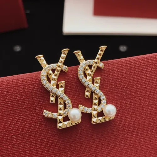 Wholesale Yves Saint Laurent YSL Earrings For Women #1414359 $27.00 USD, Wholesale Quality Replica Yves Saint Laurent YSL Earrings