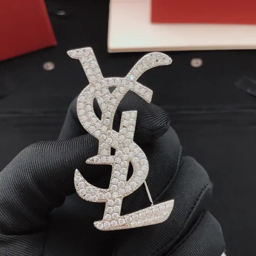 Wholesale Yves Saint Laurent Brooches For Women #1414370 $29.00 USD, Wholesale Quality Replica Yves Saint Laurent Brooches