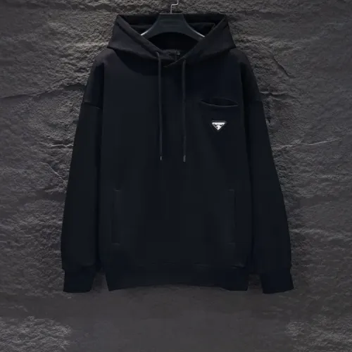Wholesale Prada Hoodies Long Sleeved For Unisex #1414384 $60.00 USD, Wholesale Quality Replica Prada Hoodies
