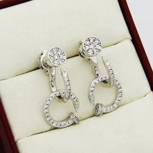 Wholesale Cartier Earrings For Women #1414417 $32.00 USD, Wholesale Quality Replica Cartier Earrings