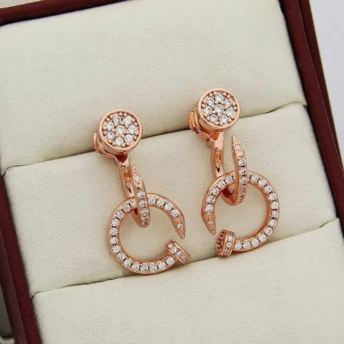 Wholesale Cartier Earrings For Women #1414418 $32.00 USD, Wholesale Quality Replica Cartier Earrings