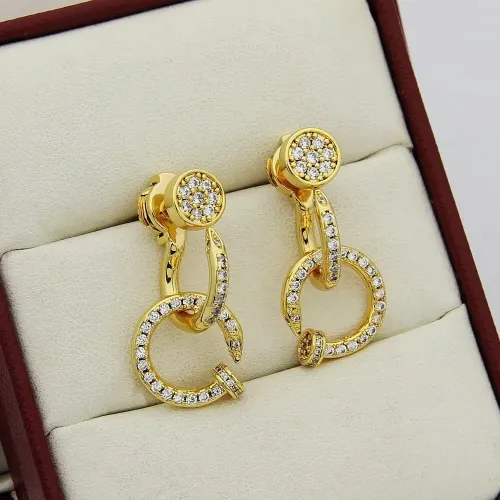 Wholesale Cartier Earrings For Women #1414419 $32.00 USD, Wholesale Quality Replica Cartier Earrings