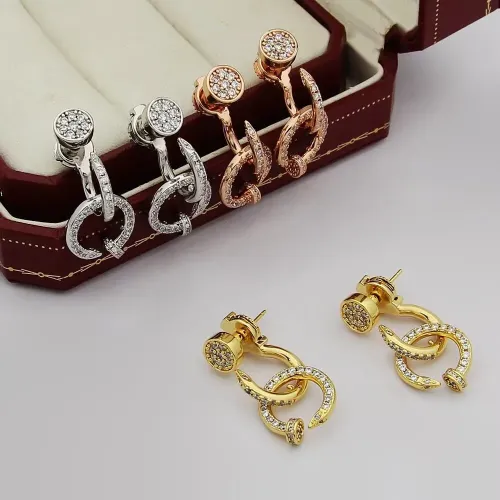 Replica Cartier Earrings For Women #1414419 $32.00 USD for Wholesale