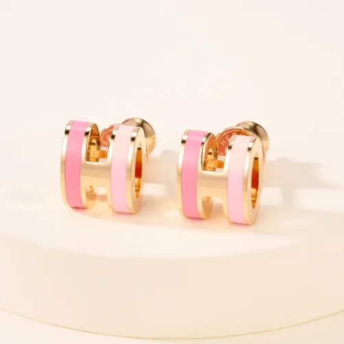 Wholesale Hermes Earrings For Women #1414426 $52.00 USD, Wholesale Quality Replica Hermes Earrings