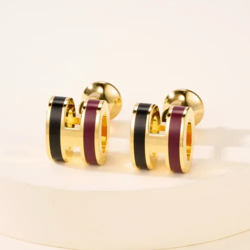 Wholesale Hermes Earrings For Women #1414429 $52.00 USD, Wholesale Quality Replica Hermes Earrings