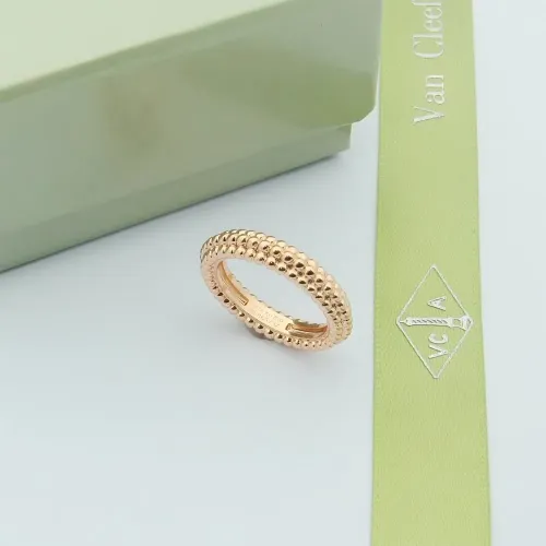 Wholesale Van Cleef &amp; Arpels Rings In Rose Gold For Women #1414436 $23.00 USD, Wholesale Quality Replica Van Cleef &amp; Arpels Rings